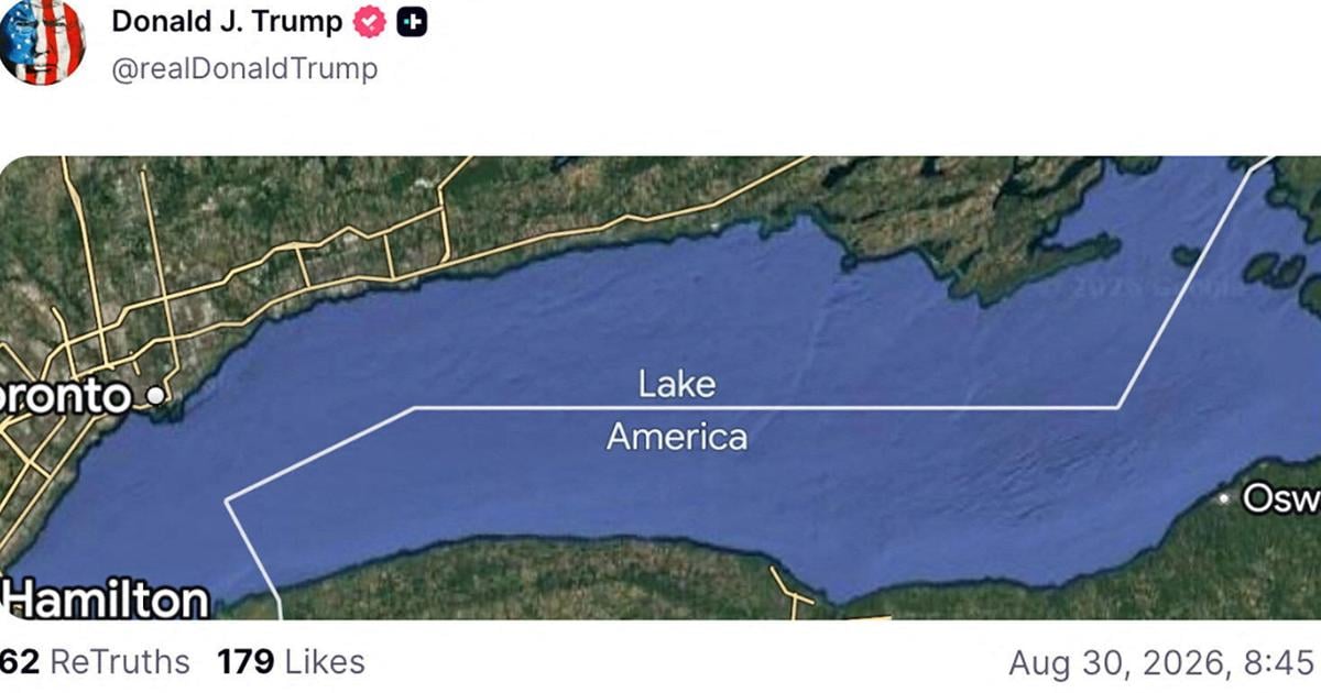 Google Maps will show 'Lake America' in US, not 'Ontario' Aug 30, 2026