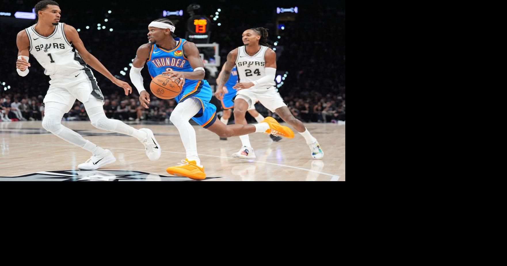 BASKETBALL-NBA-SAS-OKC/