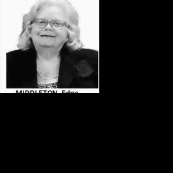 MIDDLETON, Edna Ruth - Vimarsana News