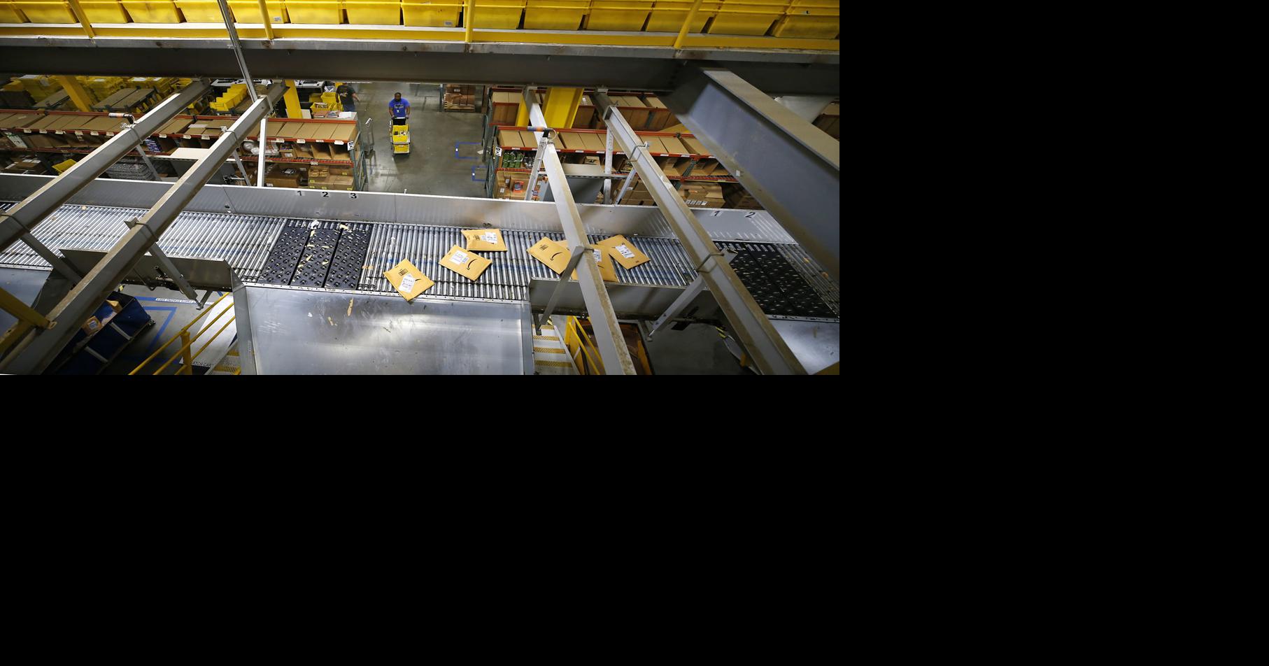 A look inside Amazon's warehouse in Chesterfield where hundreds of ...
