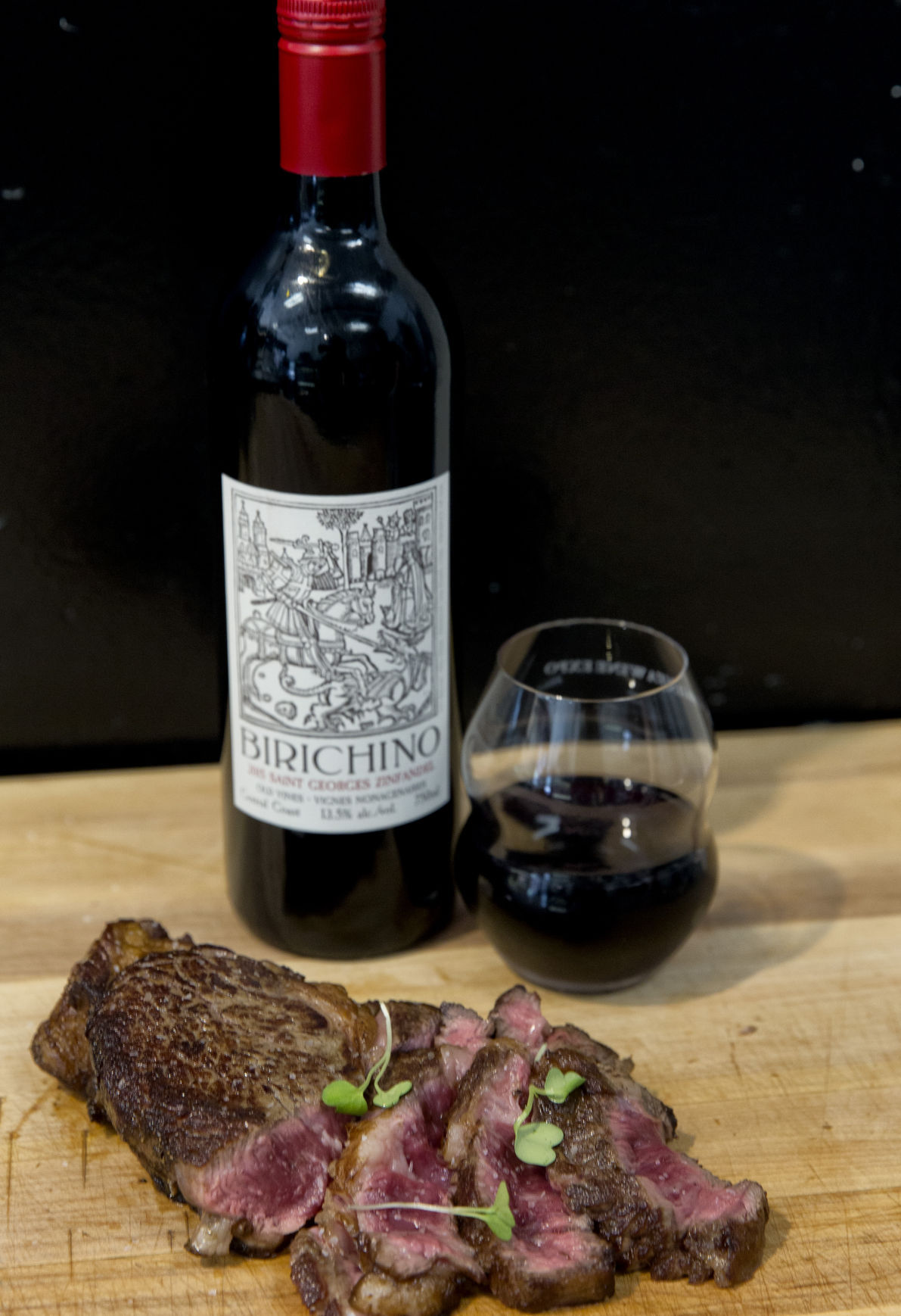 Wine & Spirits Steak and wine a great pair Vines & Wines by Jack