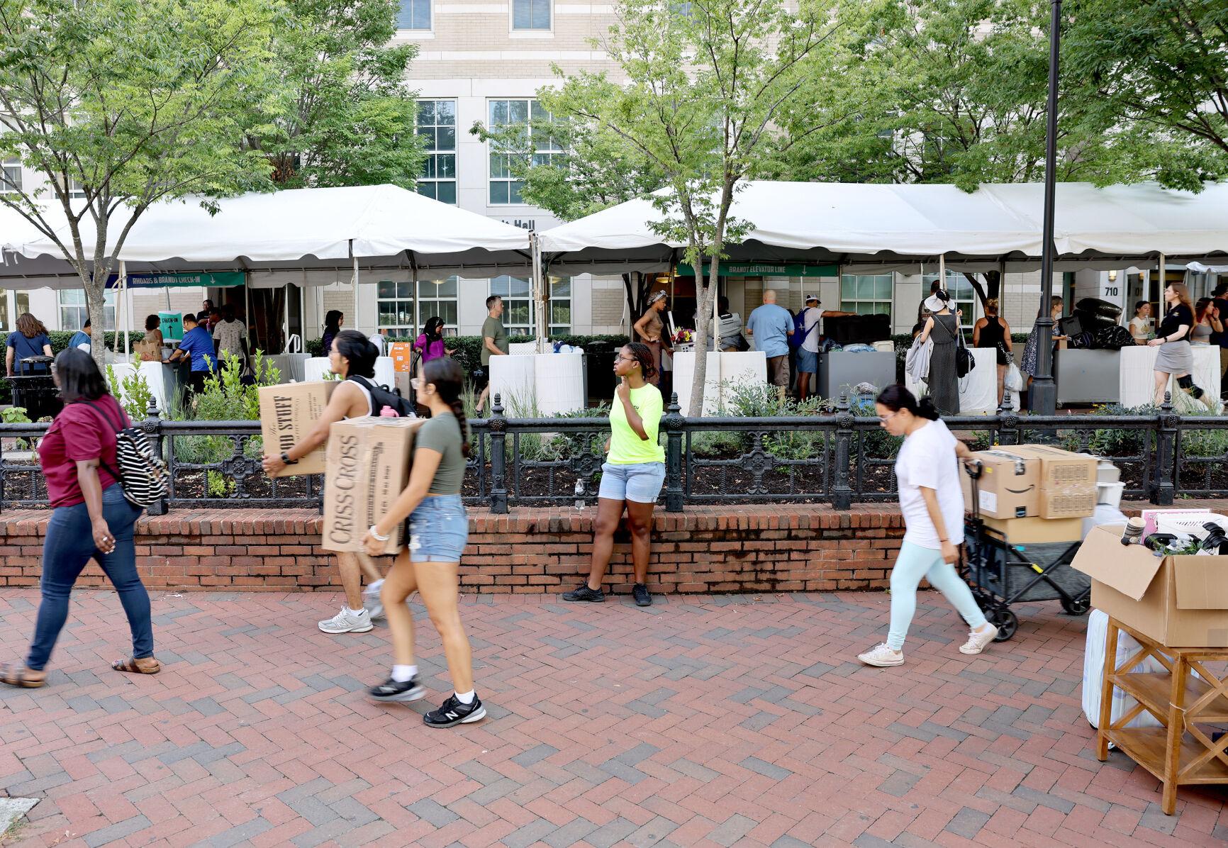 Amid record enrollment, some at VCU move into hotel rooms