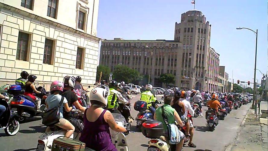 Watch out for the scooters! Country's largest scooter rally coming Richmond this week