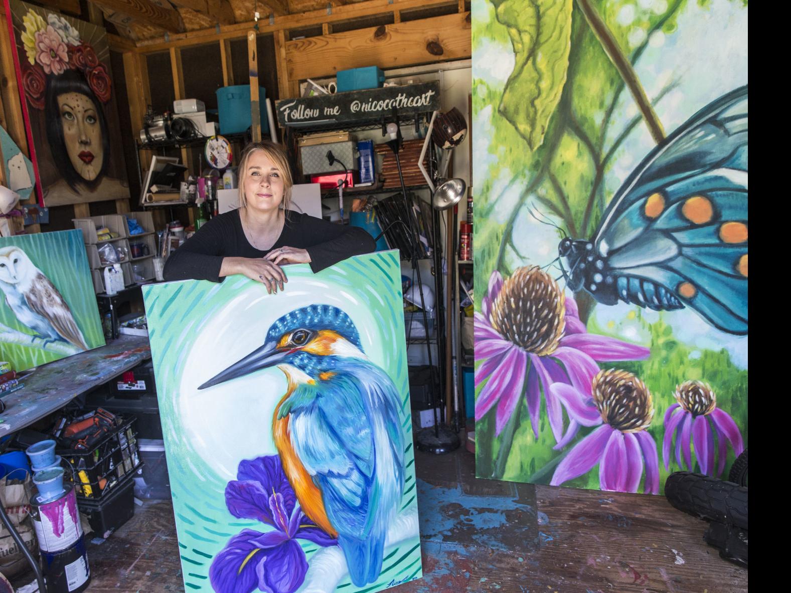 Portrait Of An Artist Making A Living In Richmond Nico Cathcart