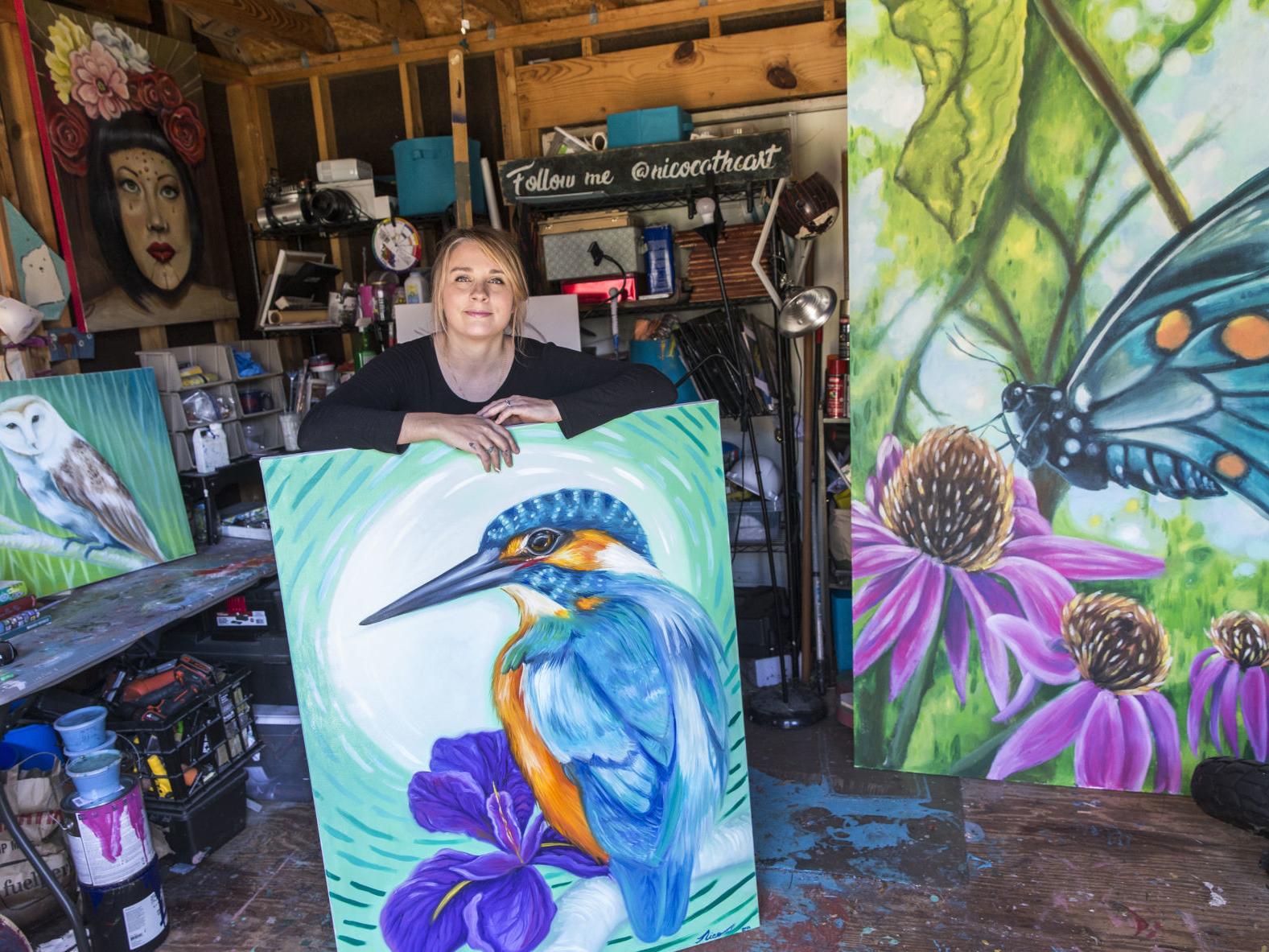 Portrait Of An Artist Making A Living In Richmond Nico Cathcart