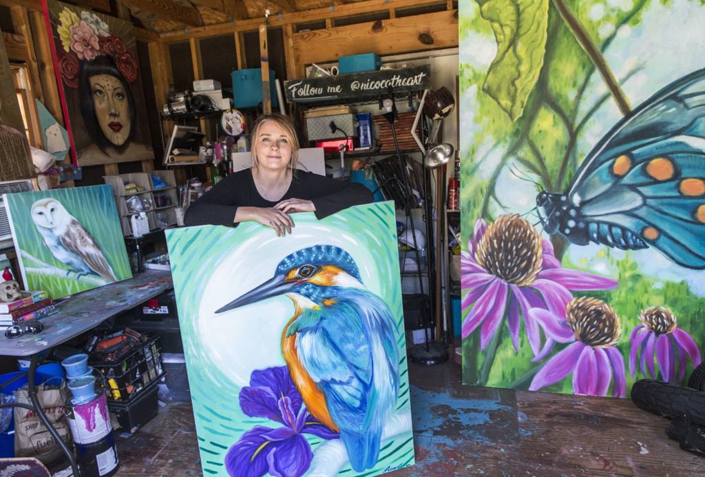 Portrait Of An Artist Making A Living In Richmond Nico Cathcart