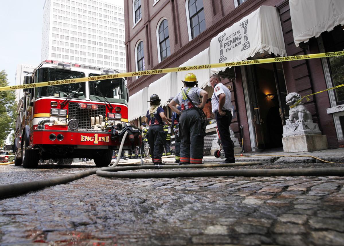 Richmond Firefighters Respond To Peking Restaurant In Shockoe Slip Richmond Firefighters Respond To Peking Restaurant In Shockoe Slip