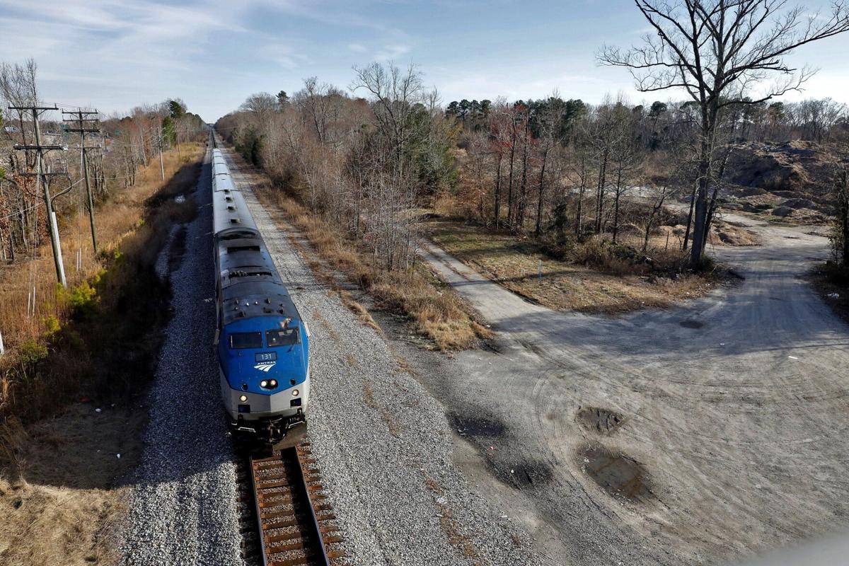 Blacksburg train the between could state across rail Roads Potential new time and by Hampton travel route slash