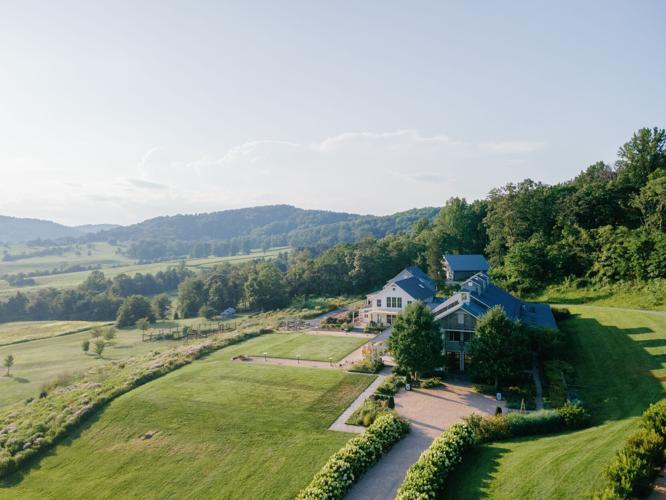 Aerial view of Pippin Hill