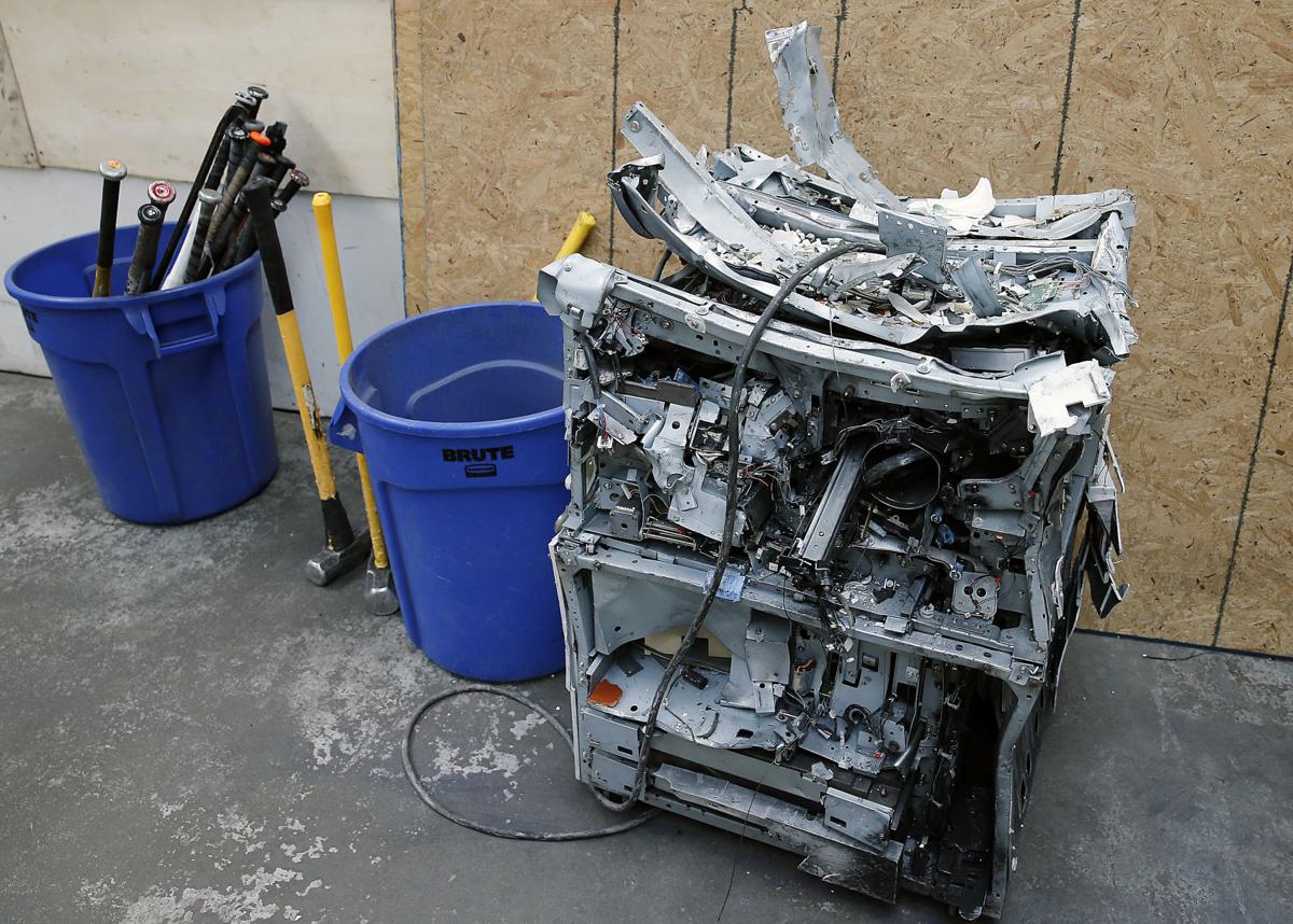 Rage RVA a place in Richmond where you can smash a car, beer bottles