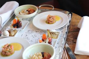 At Ile de Re, chef Andrien Formica creates dishes from local ingredients.