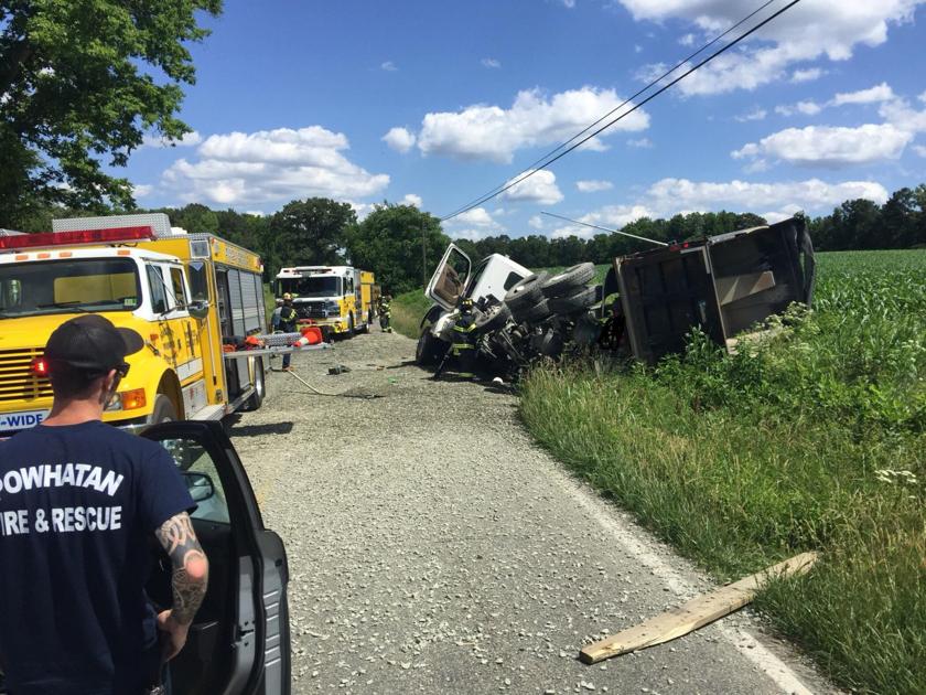 Truck driver from Amelia dies in Powhatan crash Central Virginia