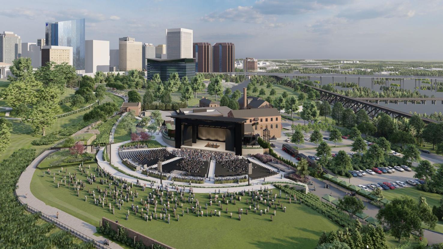 Richmond waterfront amphitheater nears final stage of development