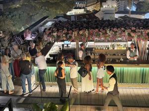 Seen Sky Bar, from the Seen rooftop restauant, Tivoli Avenida Liberdade.