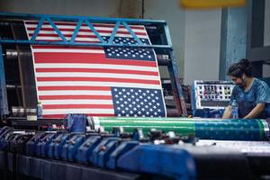 Annin Flagmakers in South Boston, Va. have produced American flags for most major moments in history since the Civil War, including President Lincoln's inauguration and casket, the opening of the Brooklyn Bridge, the Apollo 11 mission and the bicente
