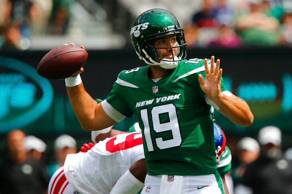 FLORHAM PARK, NJ - AUGUST 11: New York Jets Quarterback Josh