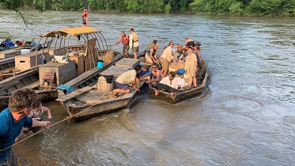 Batteau crews float the James despite festival cancellation