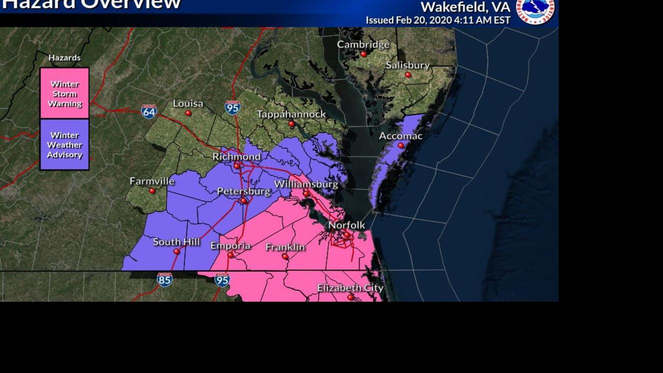 10 Pm Update Richmond Got Just A Half Inch Of Snow But Slick