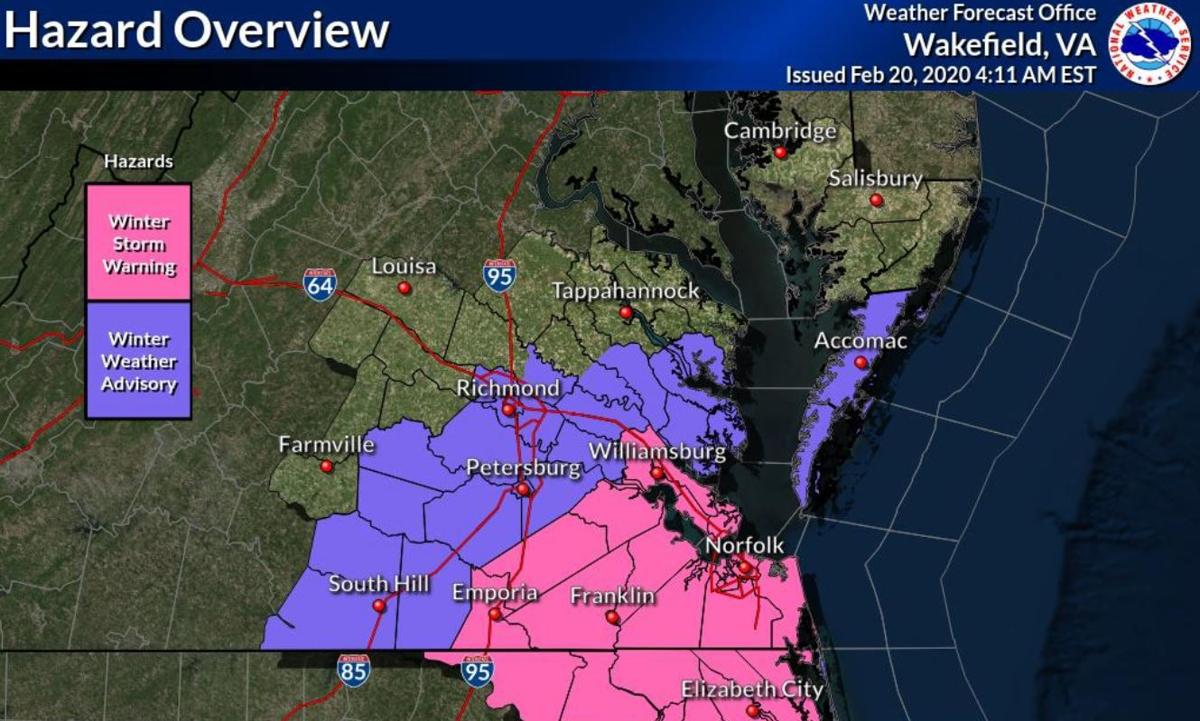 10 Pm Update Richmond Got Just A Half Inch Of Snow But Slick