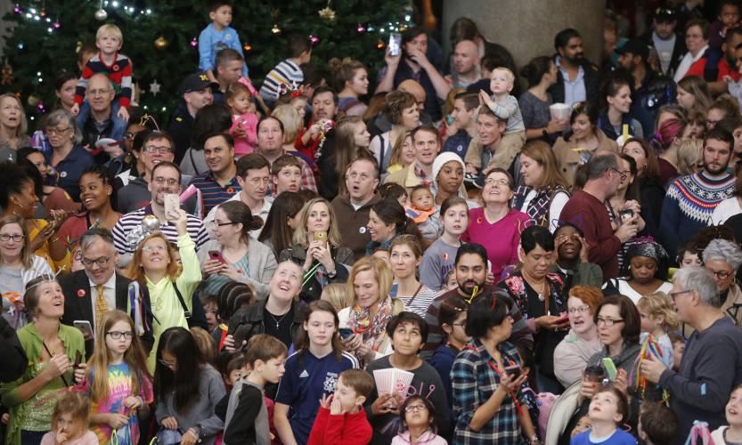 Noon Year's Eve celebration at Science Museum of Virginia doesn't quite