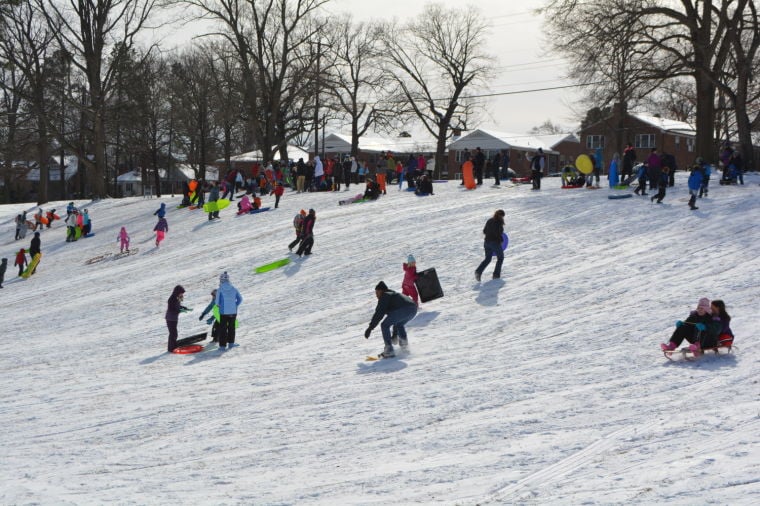 Best sledding spots in Richmond Weather