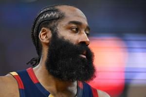 James Harden during Game 3 of the Eastern Conference Finals.