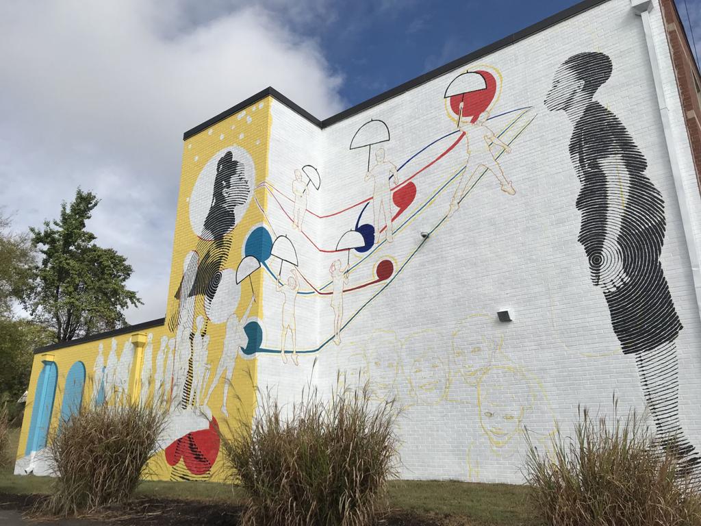 International Artist Comes To Danville To Paint Mural Richmond Com