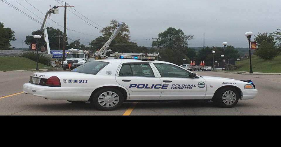 Colonial Heights Police investigate car accident that caused power outage