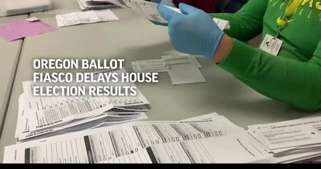 Oregon ballot fiasco delays House election results
