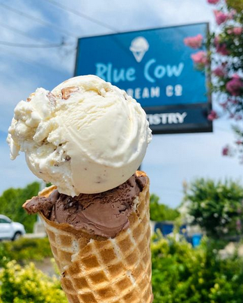 Happy Cow Ice Cream Shop, LLC - Blue goo is back!