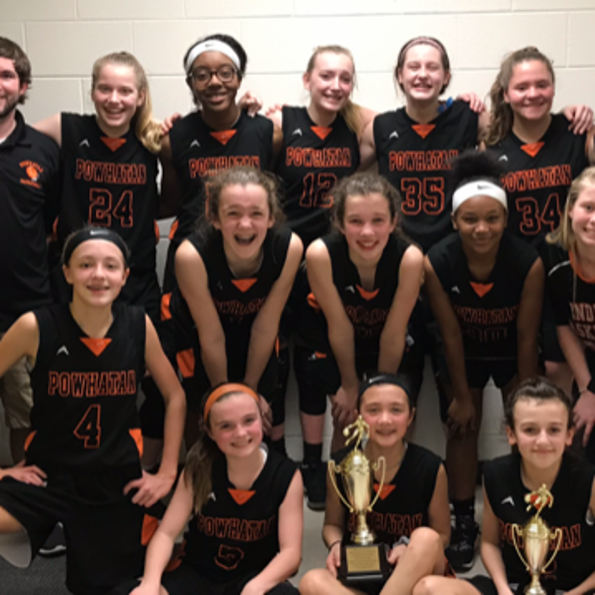 Powhatan Middle School Girls Basketball Champions Again Powhatan Today Richmond Com Powhatan High School Calendar