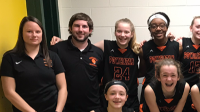 Powhatan Middle School Girls Basketball Champions Again