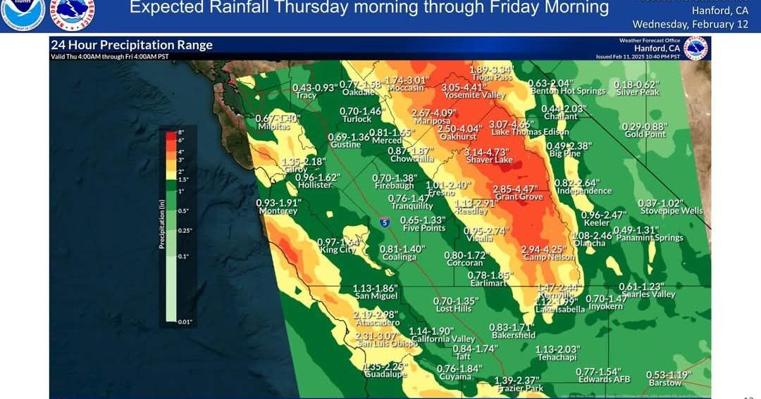 Rain on the way Thursday | News | ridgecrestca.com