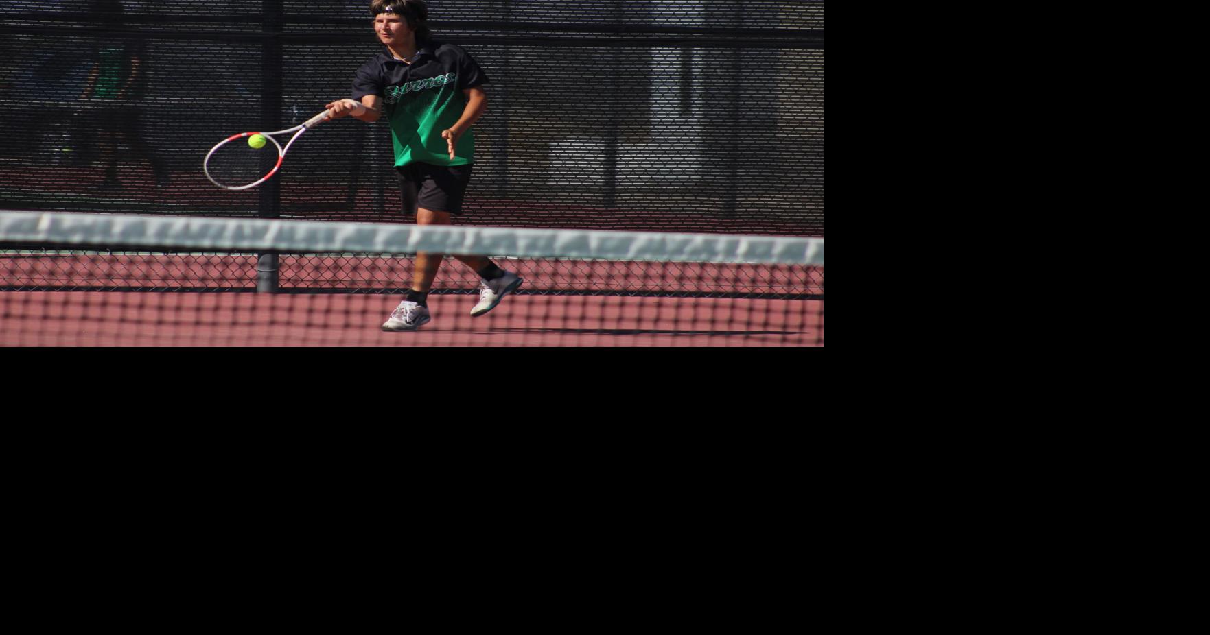 Burros tennis falls in playoff home opener to Sharks
