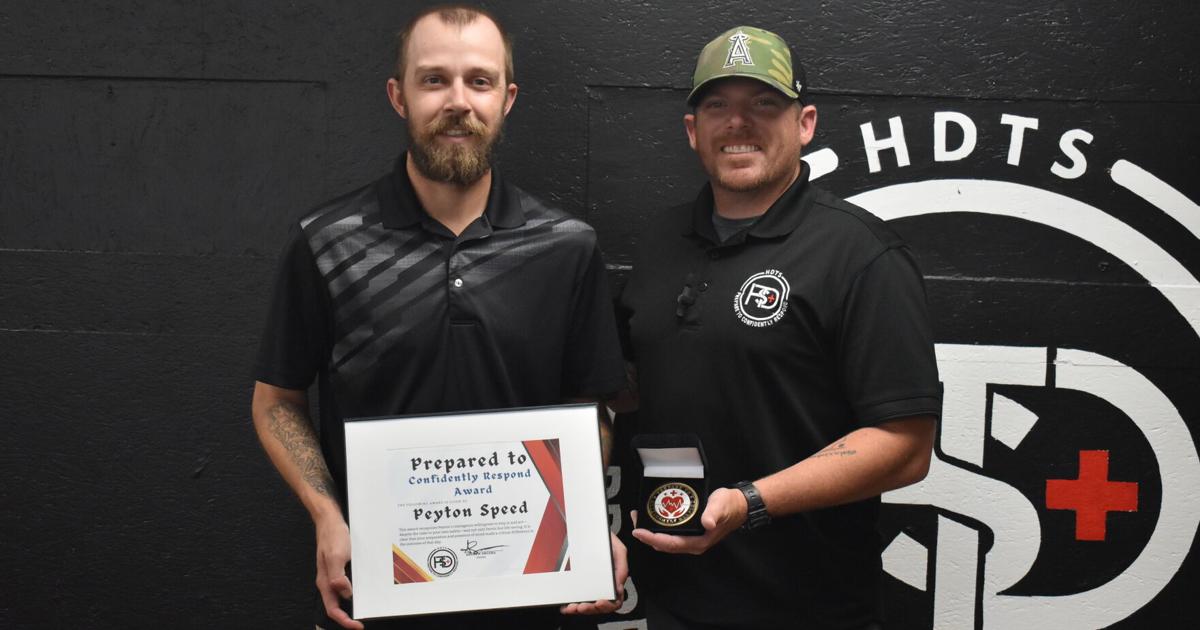 Hdts HDTS honors Speed for actions during Fastrip robbery | News ...