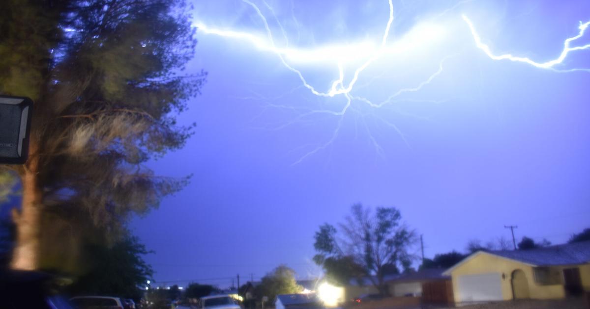 Lightning displays its power over Ridgecrest | News | ridgecrestca.com