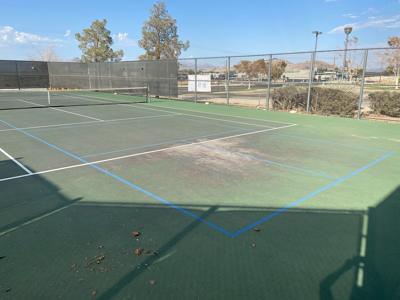 Leroy Jackson tennis and pickleball court