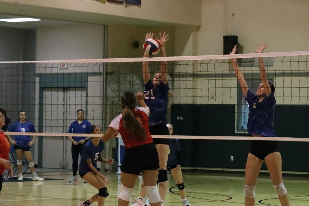 ICS volleyball: Crusaders end time off with four games in two days