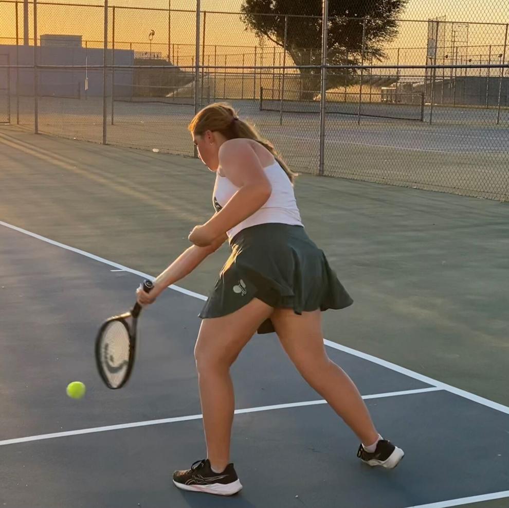 Burroughs tennis falls to Rebels in shortened match