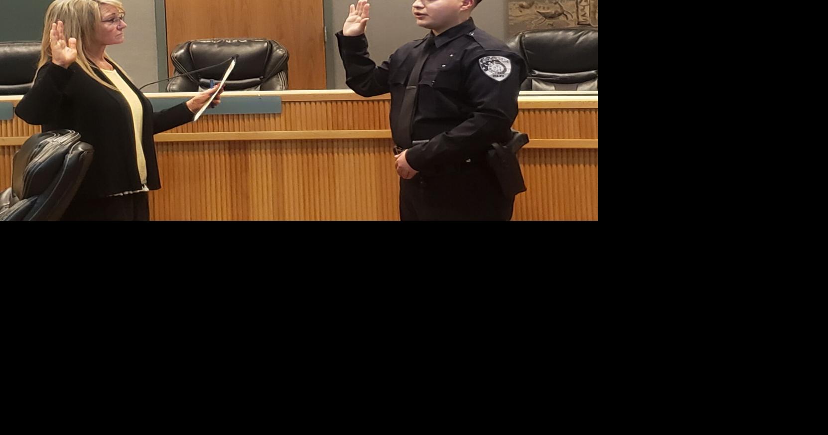 Vega-Flores sworn in as RPD's latest officer | News | ridgecrestca.com