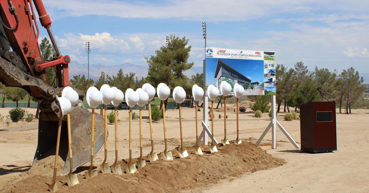 Cerro Coso held groundbreaking for outdoor sports complex Sports