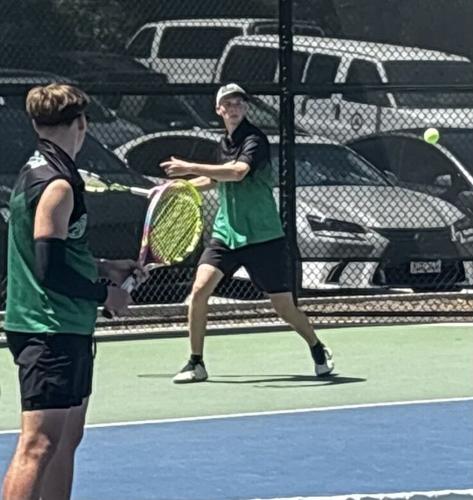 Burroughs Burros compete at the CIF-SS boy's tennis individuals