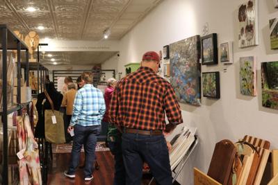 ECCOTA night at the gallery event