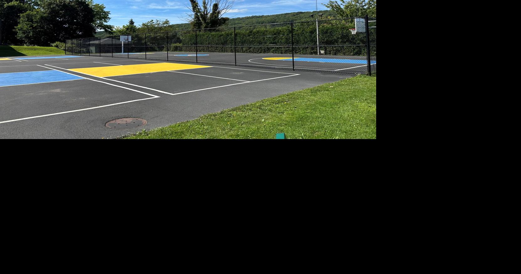 New Pickleball courts at the Johnsonburg Community Center