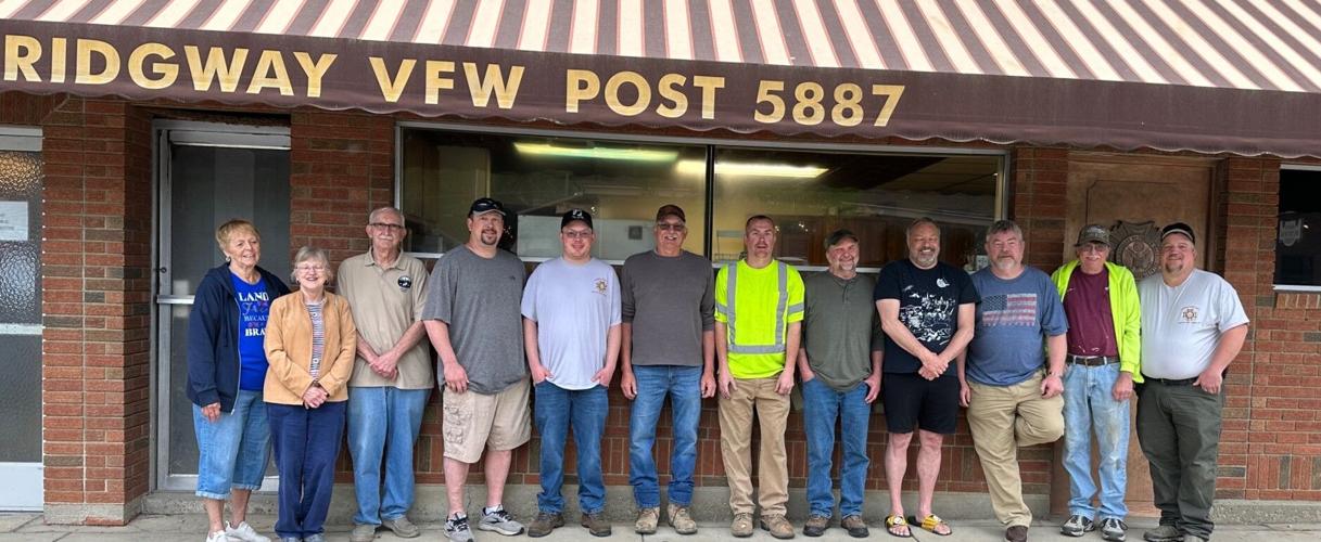 Hometown Heroes banners hung in Ridgway on Saturday News