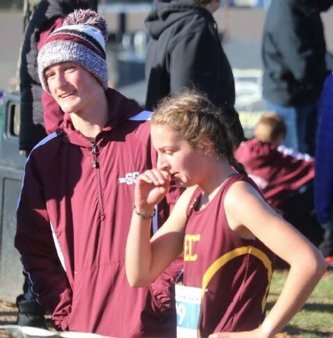 Eli Schreiber of the Elkers and Elk County Catholic's Grace Neubert will be competing at Saturday's District 9 Class A Cross Country Championships in Hershey. It's a return trip for who are juniors. Neubert placed fifth last year.