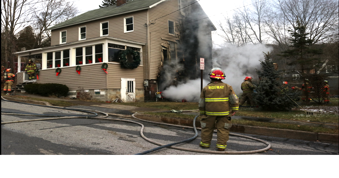 Fire on Orchard Avenue in Ridgway Multimedia