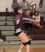 St. Marys defeats Lady Elkers in volleyball
