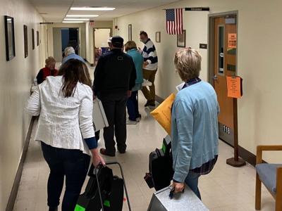 Election Night Elk County Courthouse Annex