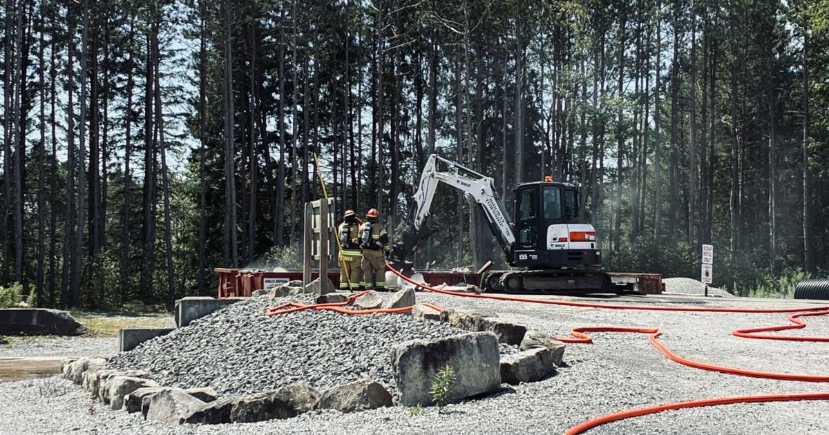 Fire breaks out in dumpster near Ridgway Township Building